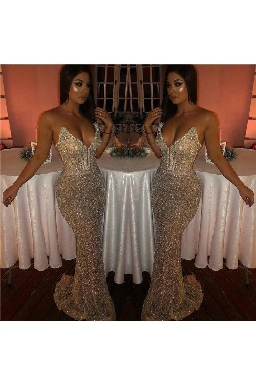 Emerald Sheath Sleeveless Pleated Side SLit Court Train Sweetheart Formal Evening Dress